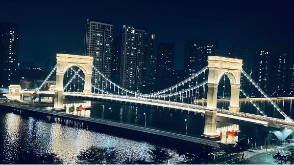 桥梁拉索灯